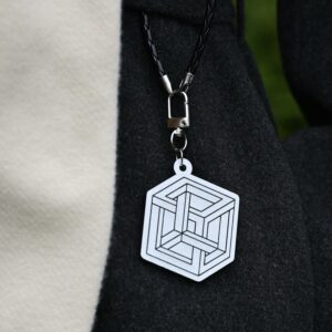 Glowing Pendant "Geometric 5"