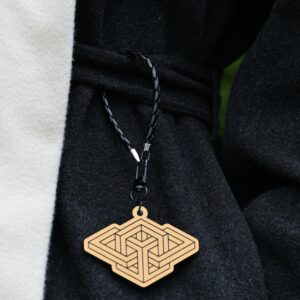 Heijastava Riipus “Geometrinen 1” kultainen