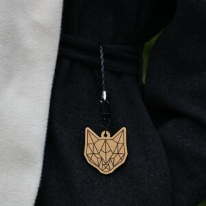 Hohtava Kissapää-riipus, kultainen